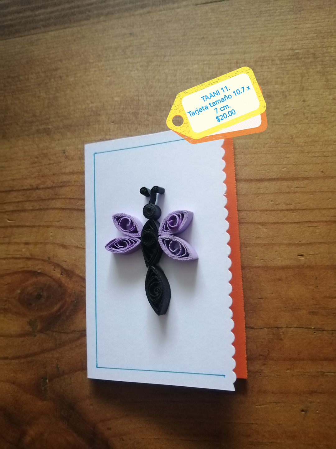 Tarjeta de animalito